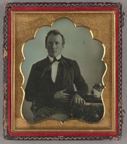 Unknown, [Portrait of a Seated Man]