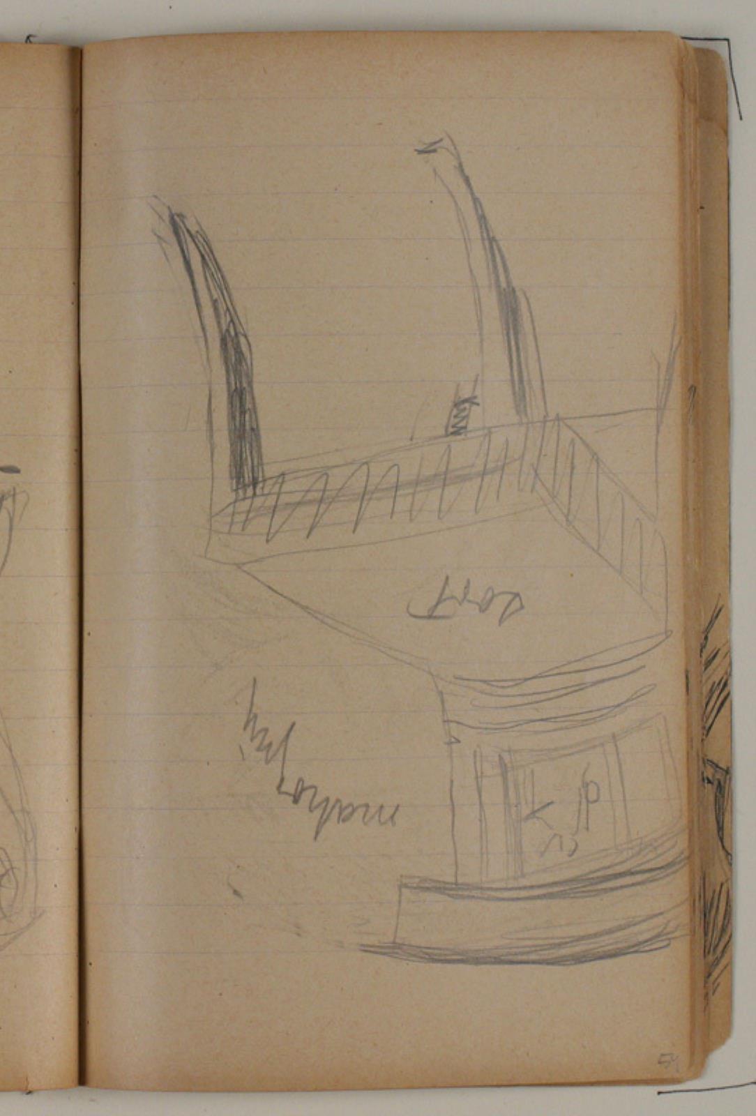 Niels Larsen Stevns, Studie af stol