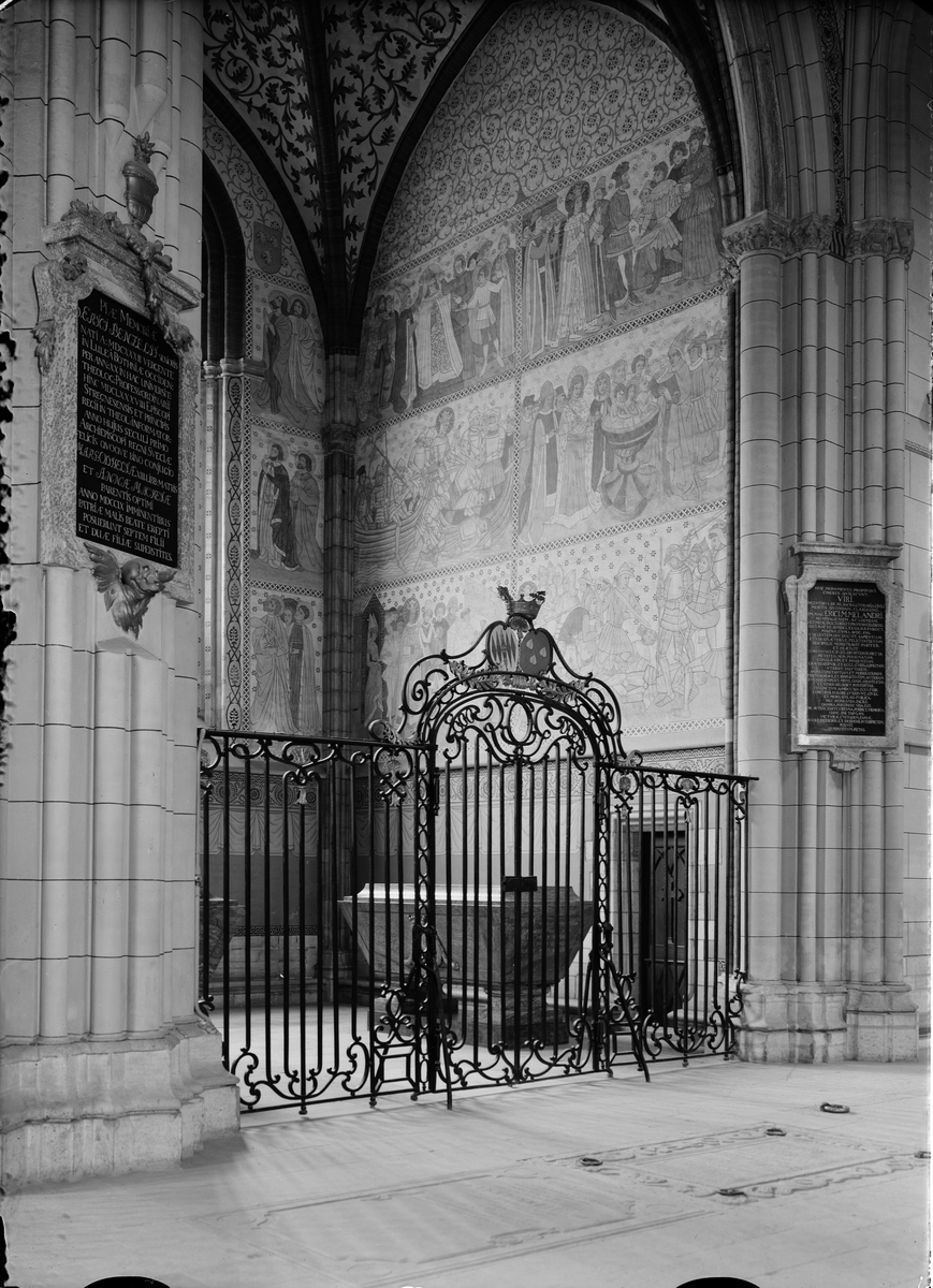 Paul Sandberg, Interiör i Uppsala domkyrka, Uppsala 1944