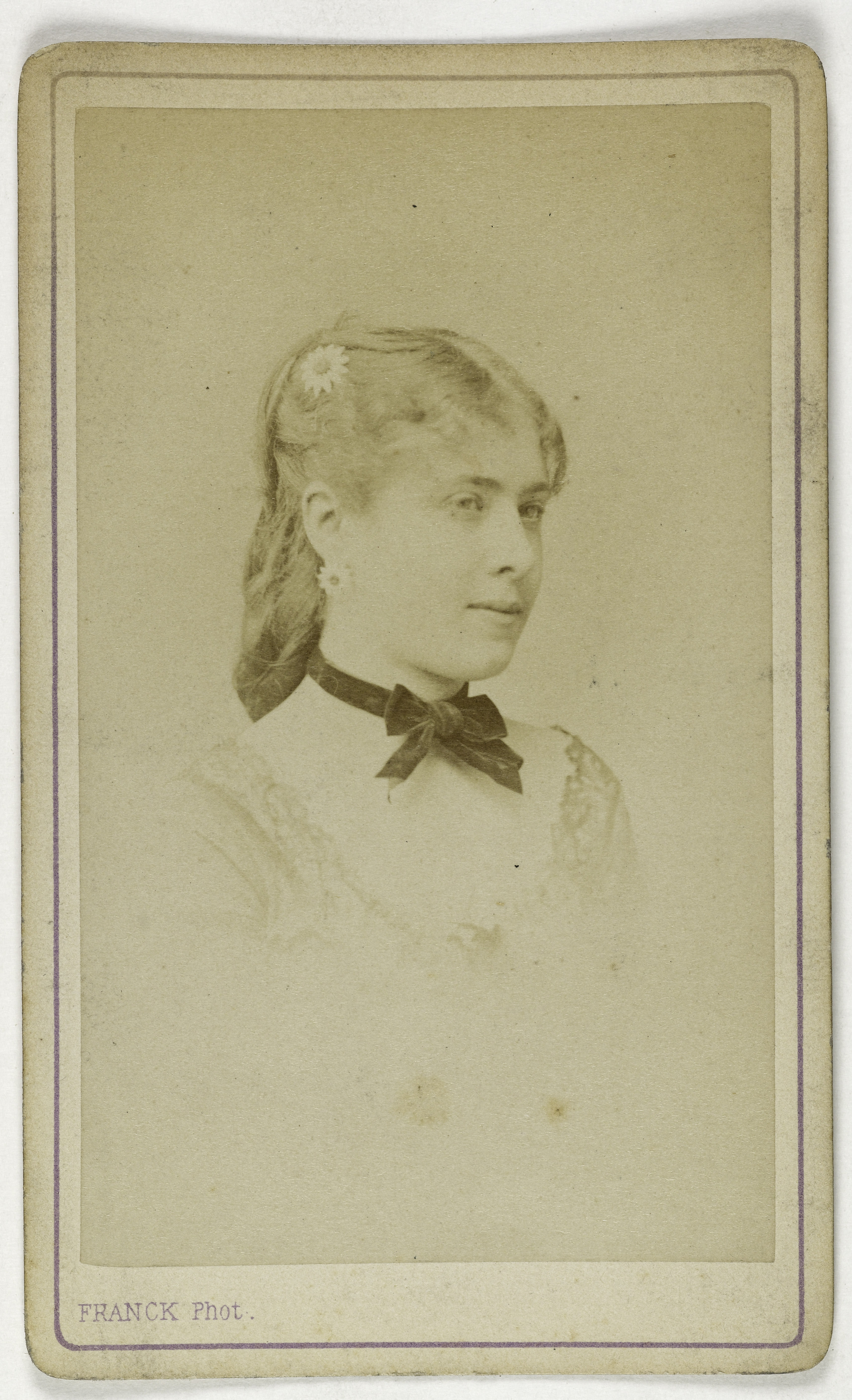 Franck, Portrait d'Hélène, actrice de théâtre