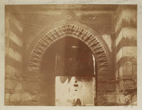 Unknown, Entrance of the wikala of Mamluk Sultan al-Ashraf Qaytbay, Cairo