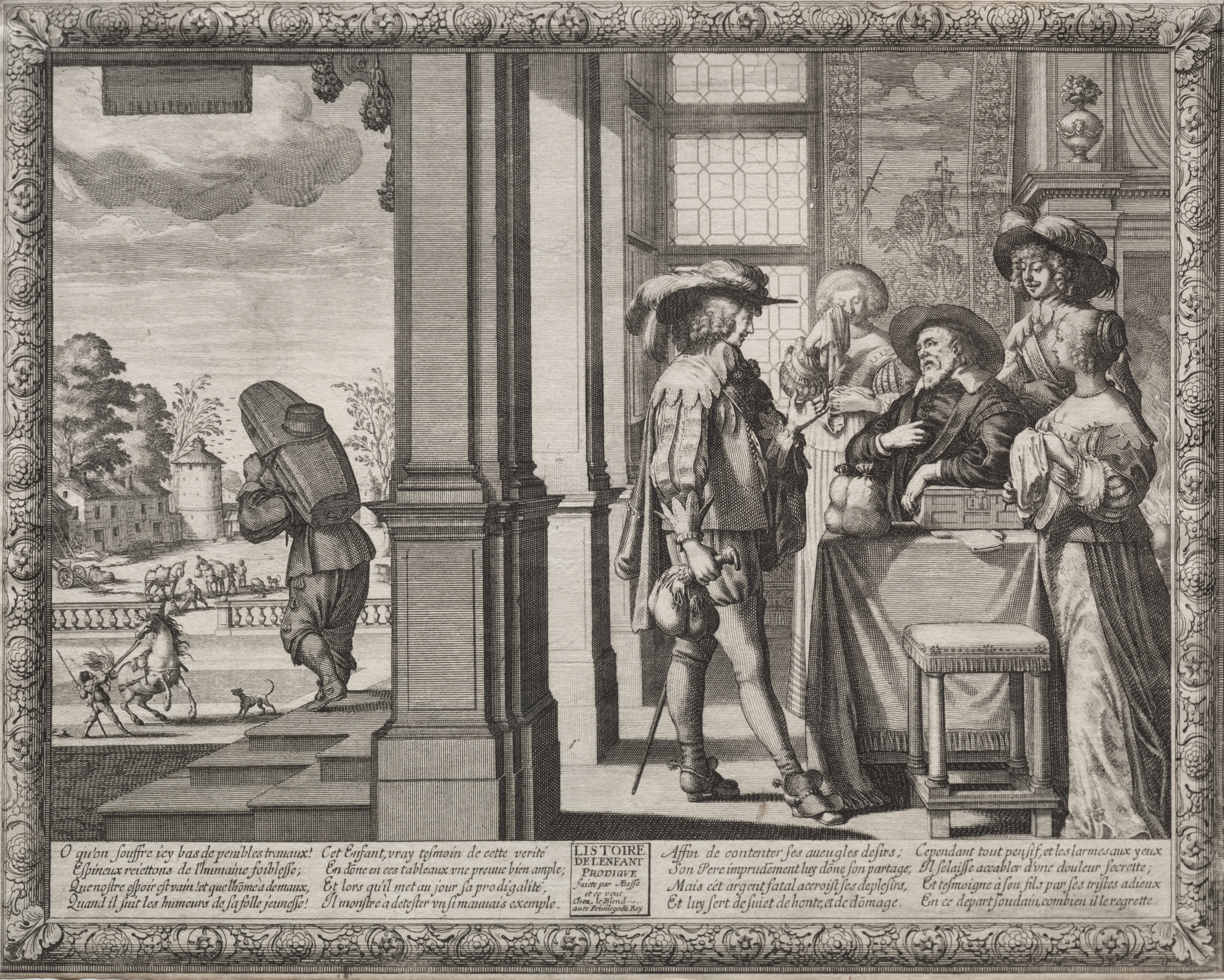 Abraham Bosse, The Prodigal Son