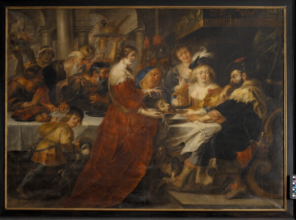 Peter Paul Rubens, Salome bringer Johannes' hoved