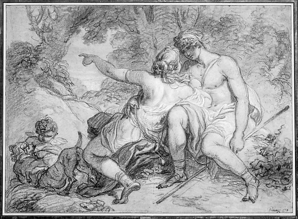 François André Vincent, Venus and Adonis