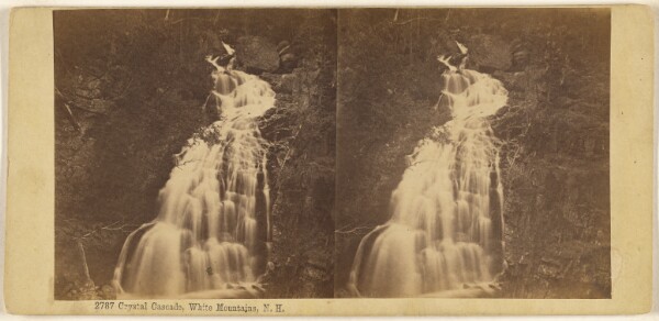 Edward Bierstadt, Crystal Cascade, White Mountains, N.H.