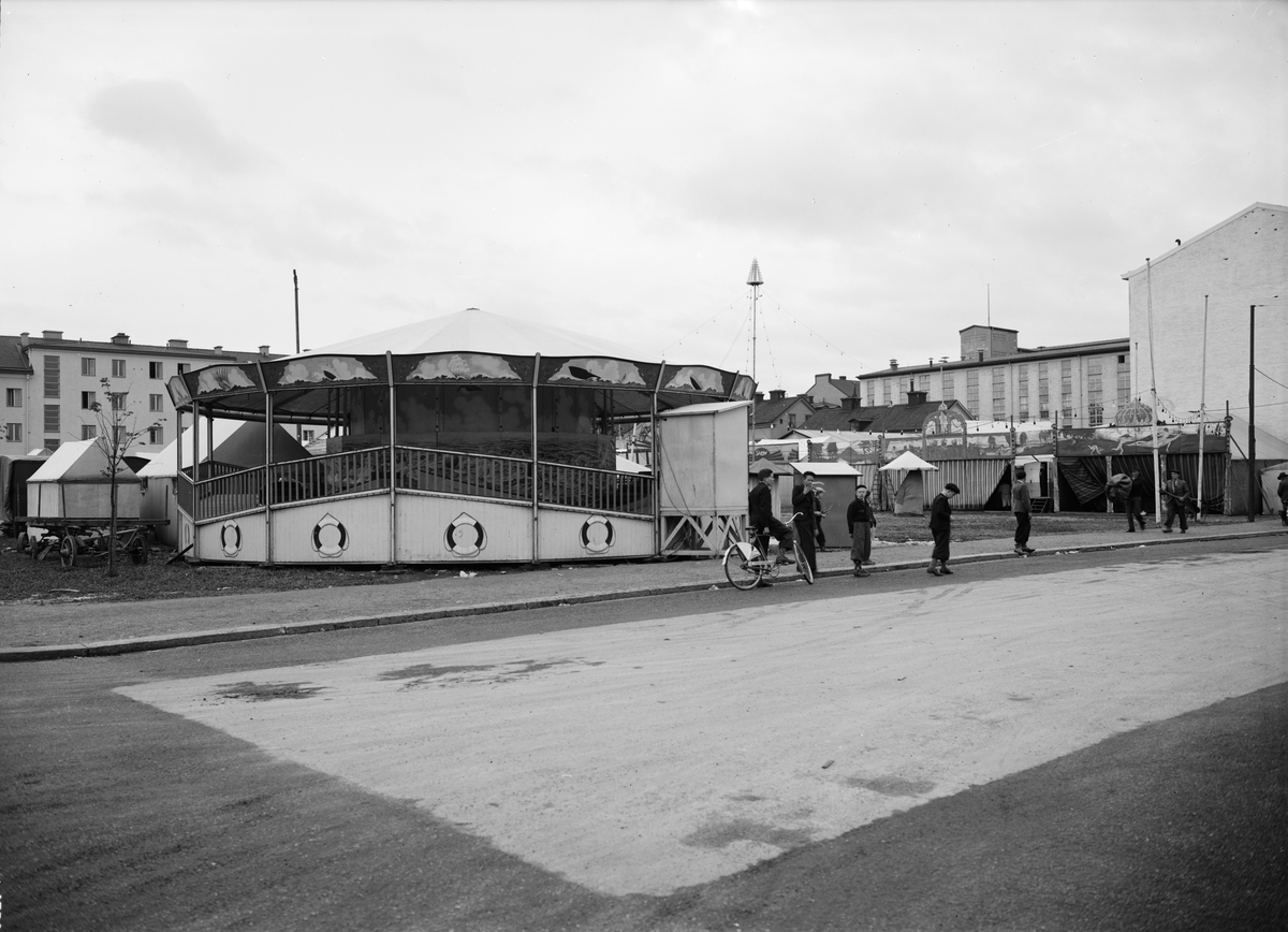 Paul Sandberg, Field of Pleasure at Kvarngärdet, Uppsala October 1938