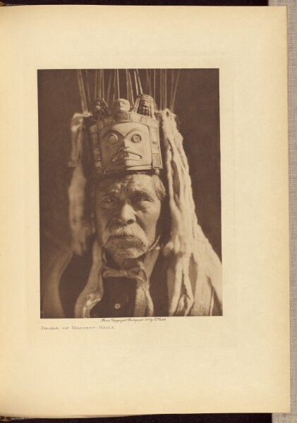Edward S. Curtis, Stlĭṇá, of Massett - Haida