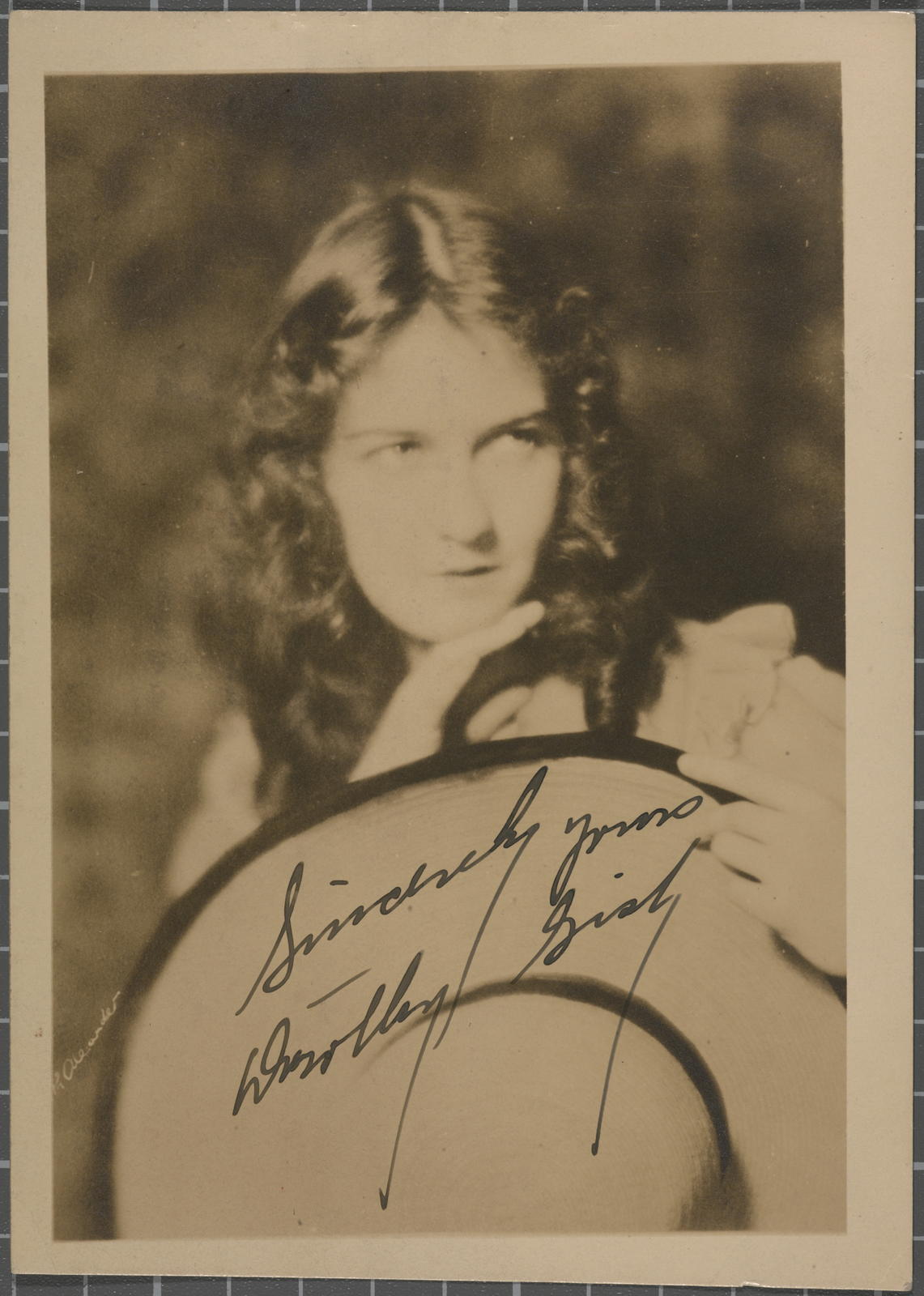 Desconegut, Dorothy Gish