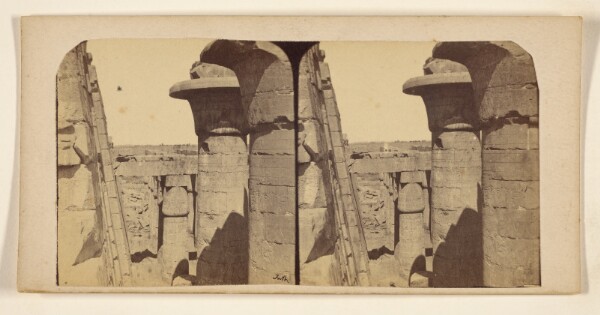 Francis Frith, [The Temple of Karnac. Thebes.]