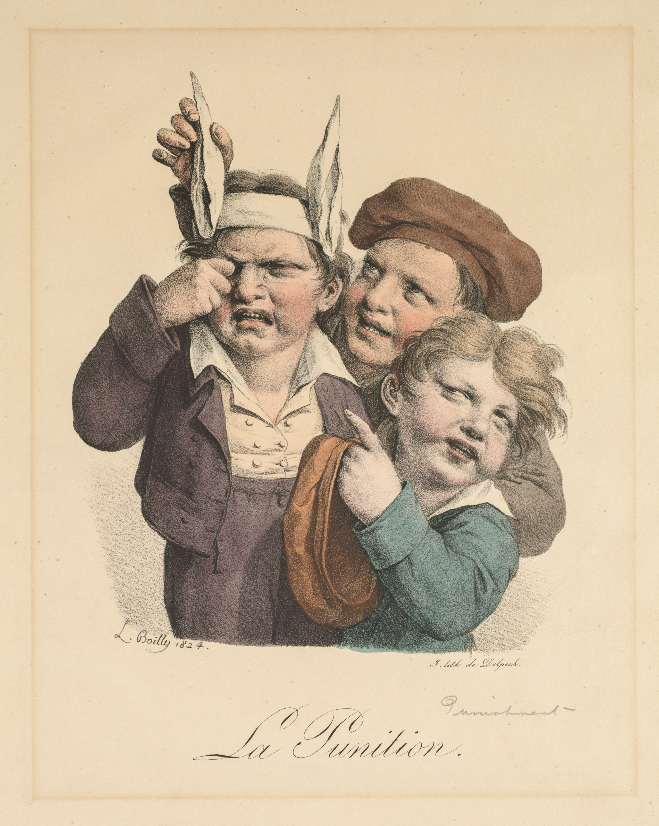 Louis Léopold Boilly, Punishment