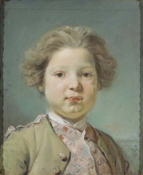 Jean-Baptiste Perronneau, Porträtt av en pojke