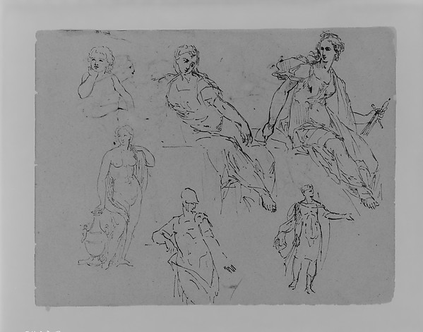 Thomas Sully, (From Sketchbook)