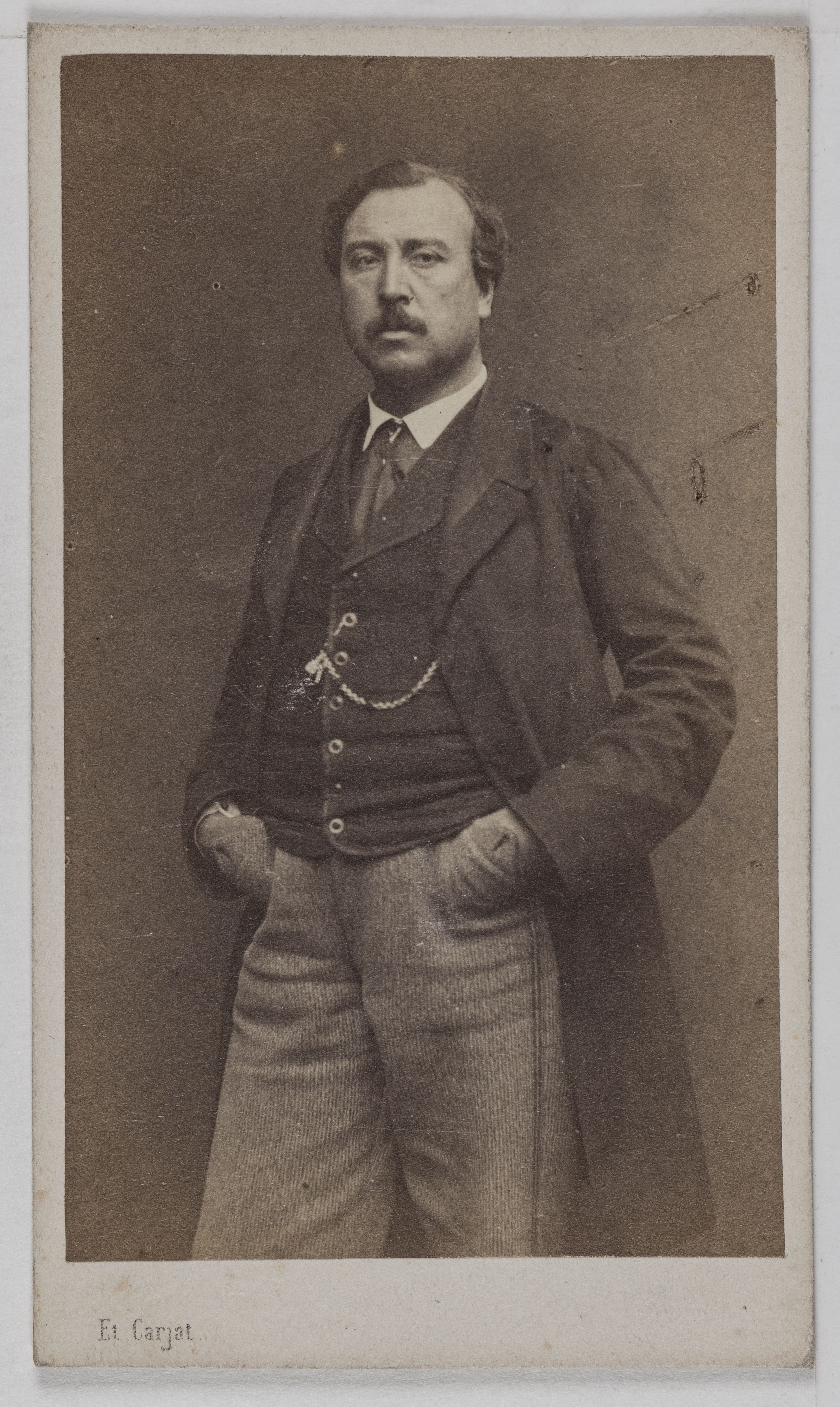Carjat & Cie, Portrait de Luguet Henri, (H. Bénéfand, dit), (1822-1875 ou 1888), (acteur)