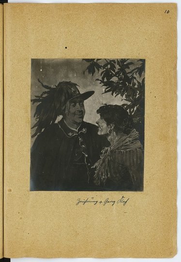 Otto Stiehl, Gemälde, Berlin: Absicht (aus: Skizzen- und Fotoalbum 3)