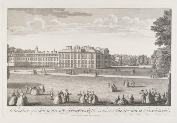 Unknown, A Front View of the Royal Palace of Kensington