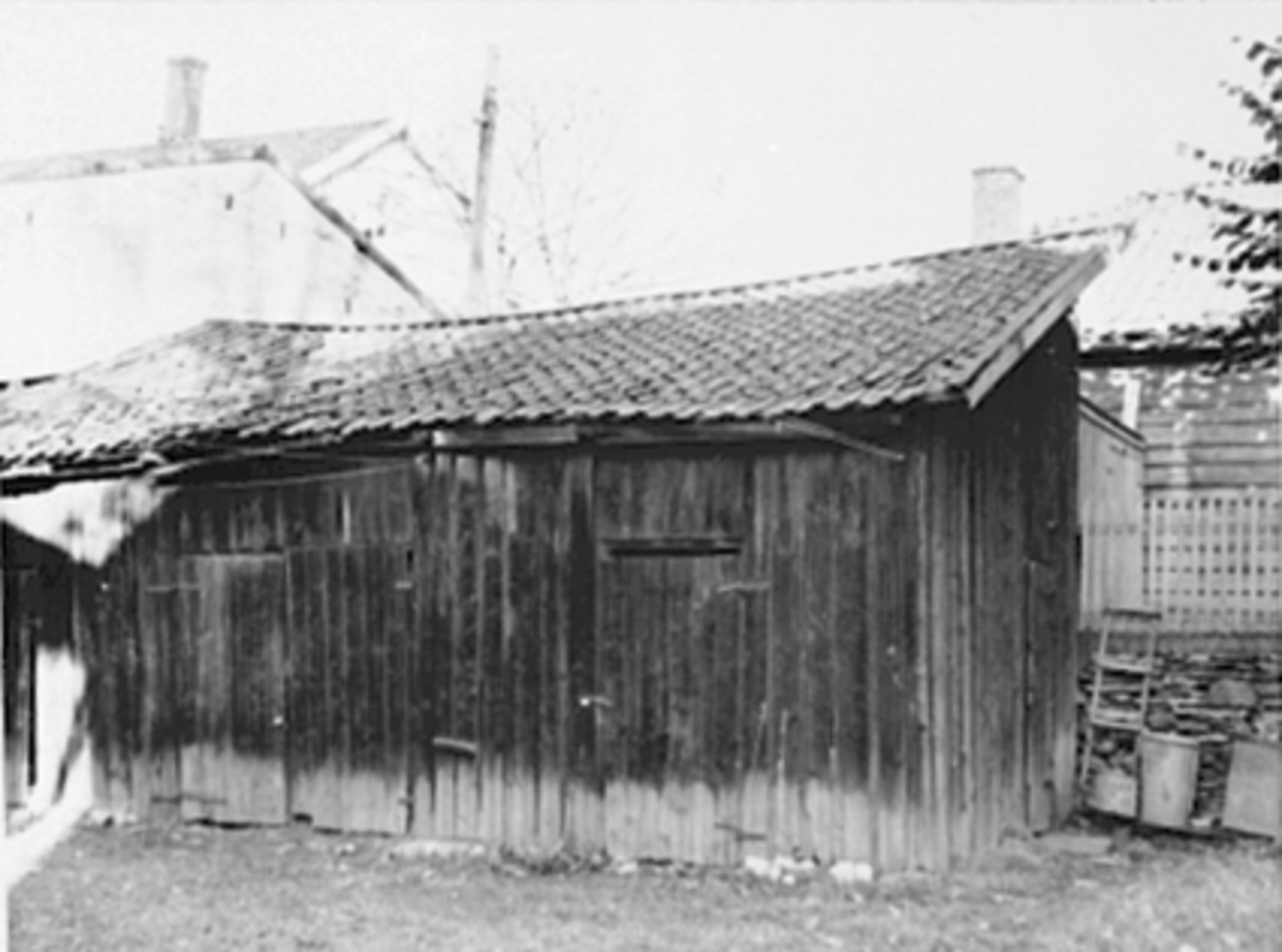 Anno Domkirkeodden, EKATERIØR SKÅLE, BAKGÅRD, GRØNNEGATA 83, BAKHUS