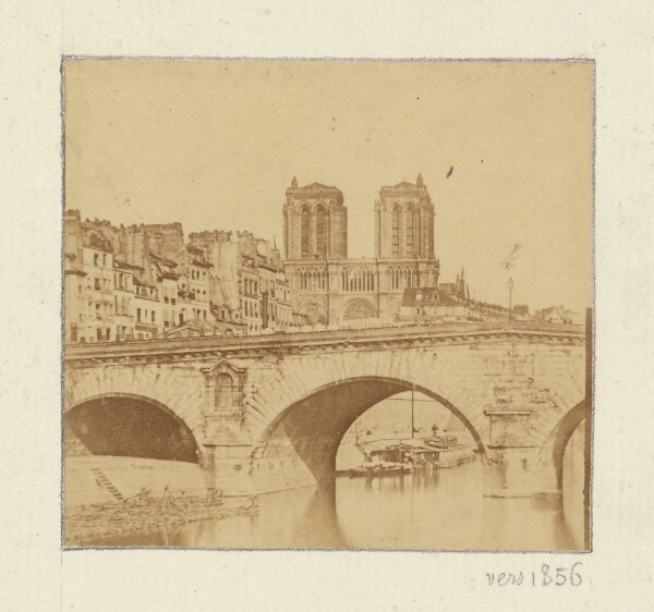 Unknown, [Pont Saint-Michel, Paris]