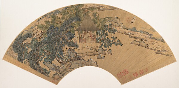 Chen Hongshou, Landscape