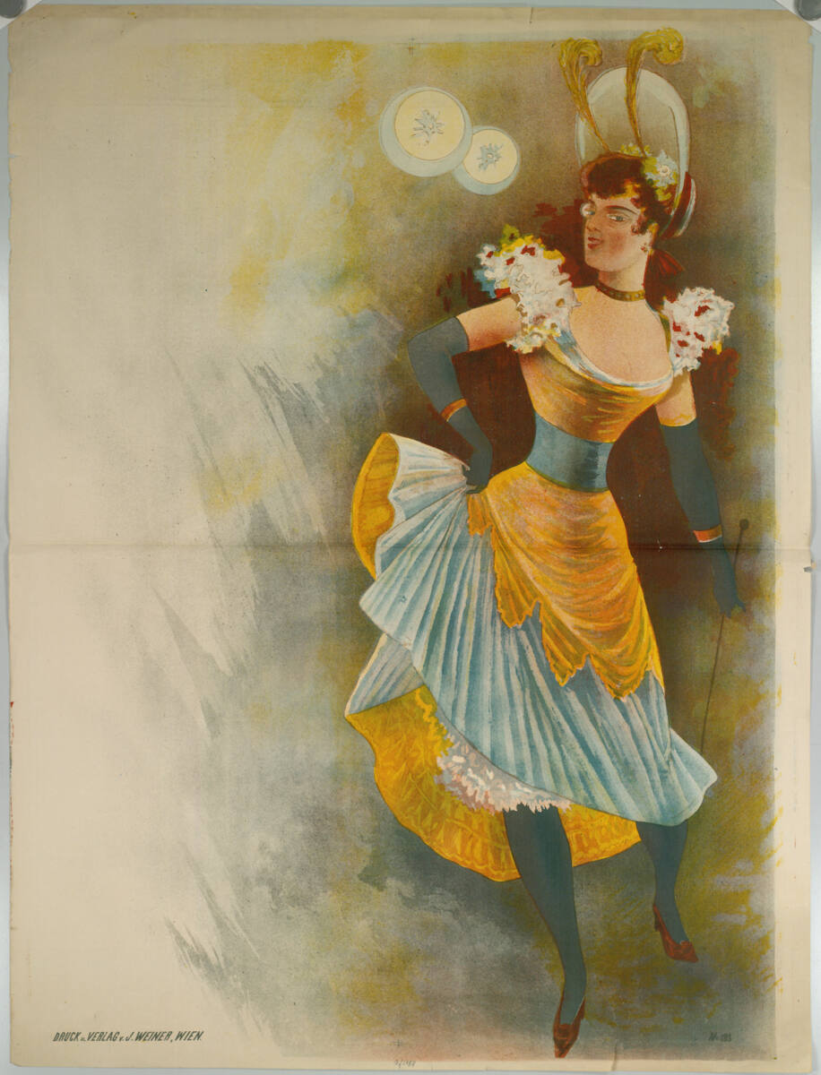 Anonym, Chansonette (vor der Schrift)