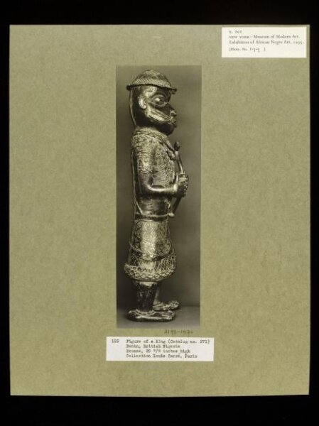 Walker Evans, Figure of a King.  Benin