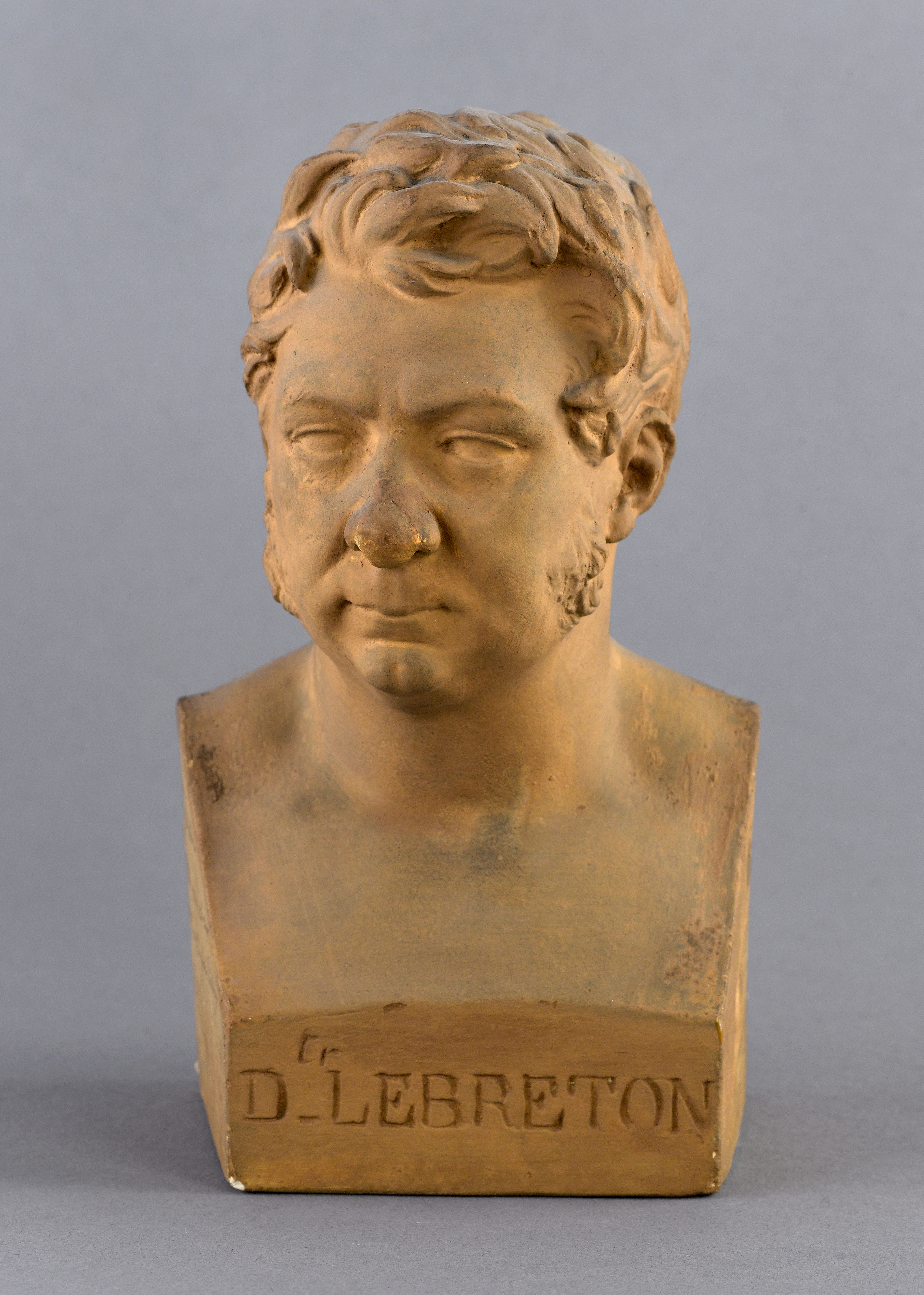 Jean Pierre Dantan, Portrait sérieux de Jacques-Alexandre-Exupère Lebreton, père (1784-1849), médecin accoucheur