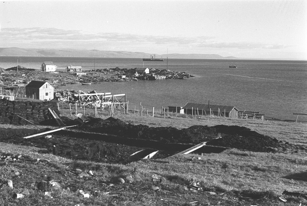 Ola Hanche-Olsen, Gjenreisning. Honningsvåg. 1946/47.