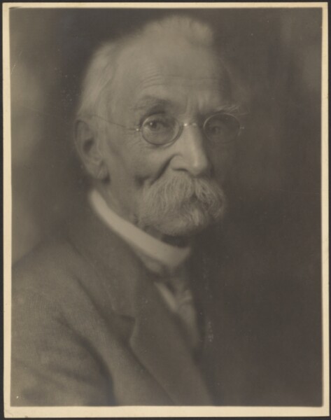 Louis Fleckenstein, [Portrait of a Man with Long Moustache]
