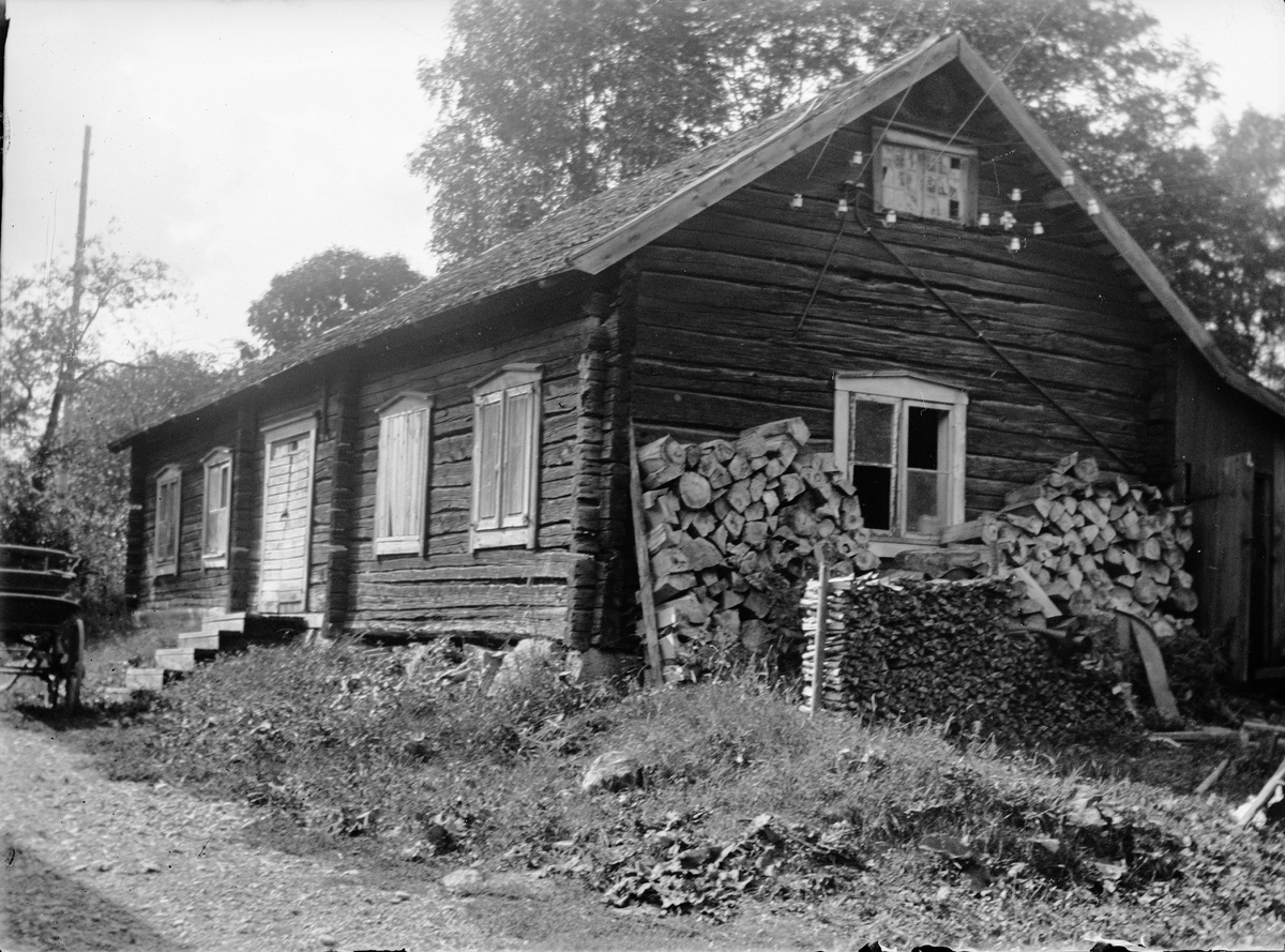 Paul Sandberg, Bostadshus - Pettersson, Högby, Bälinge socken, Uppland 1920-tal