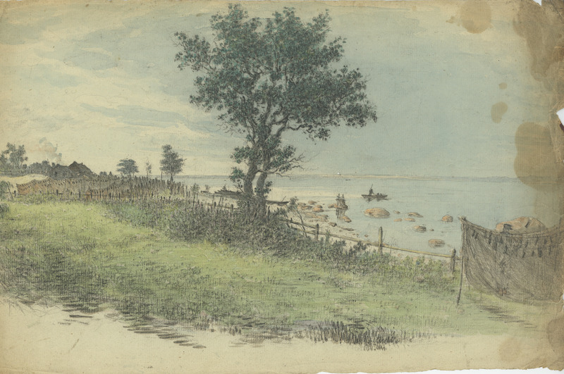 Carl Friedrich Christian (author) Buddeus, Sea view near Tallinn
