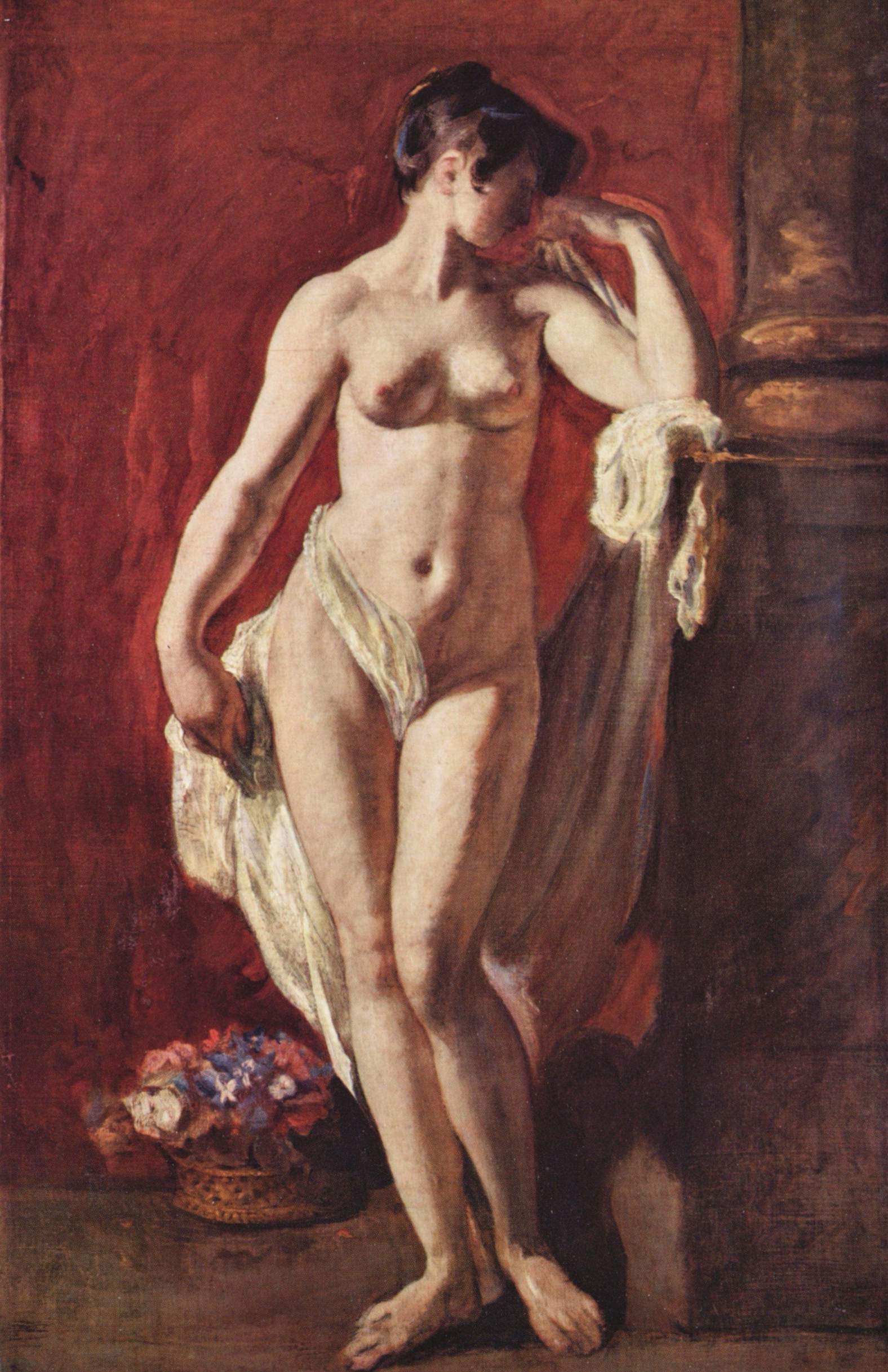 William Etty, Standing Female Nude