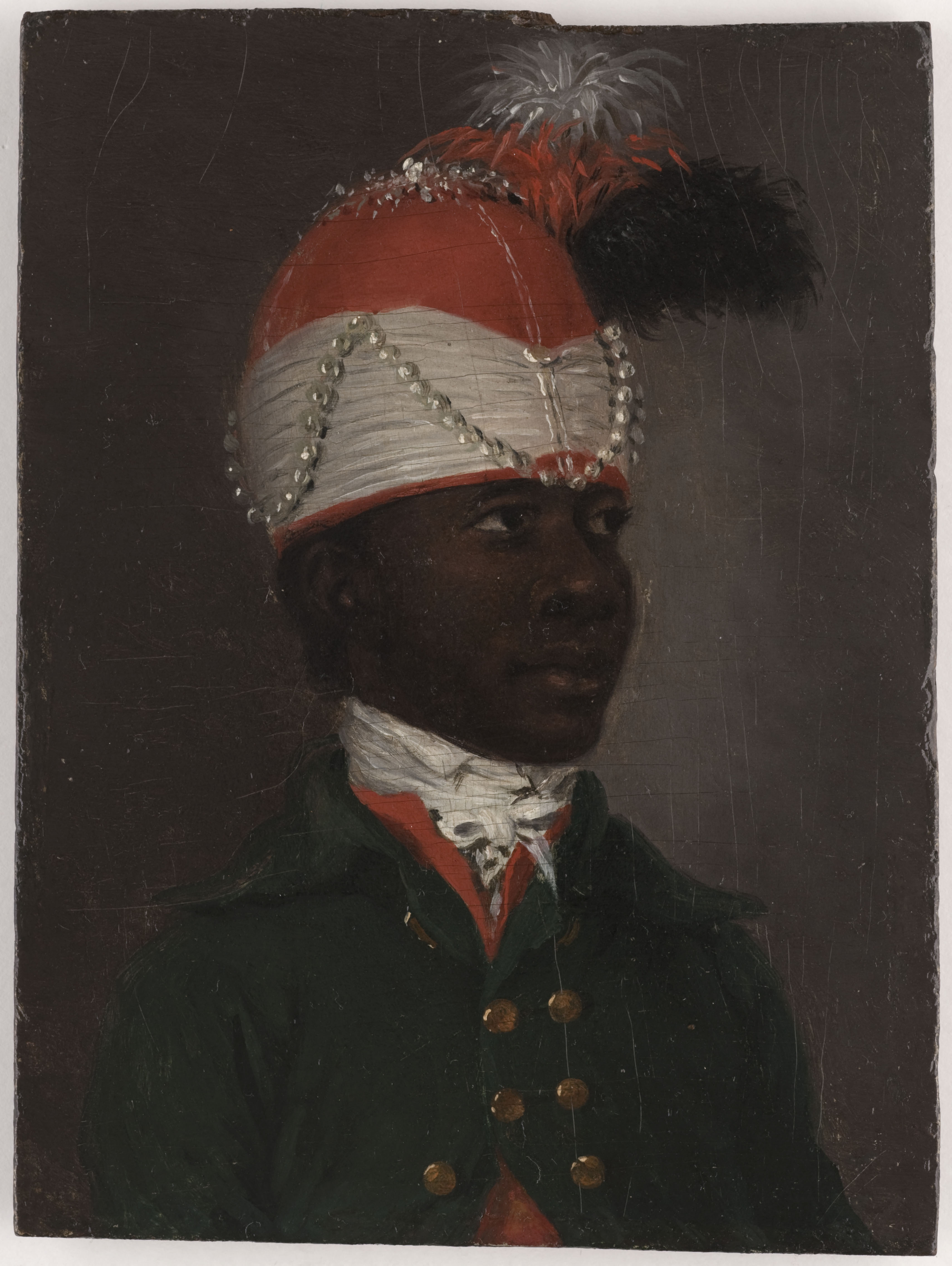 Anonyme, Portrait présumé de Zamor (vers 1762-1820), page de Mme du Barry
