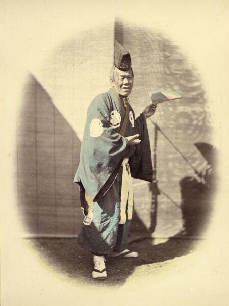 Felice Beato, "Mansai," or Wandering Actors