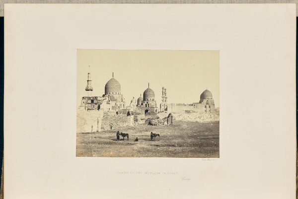 Francis Frith, Tombs of the Memlook Sultans, Cairo