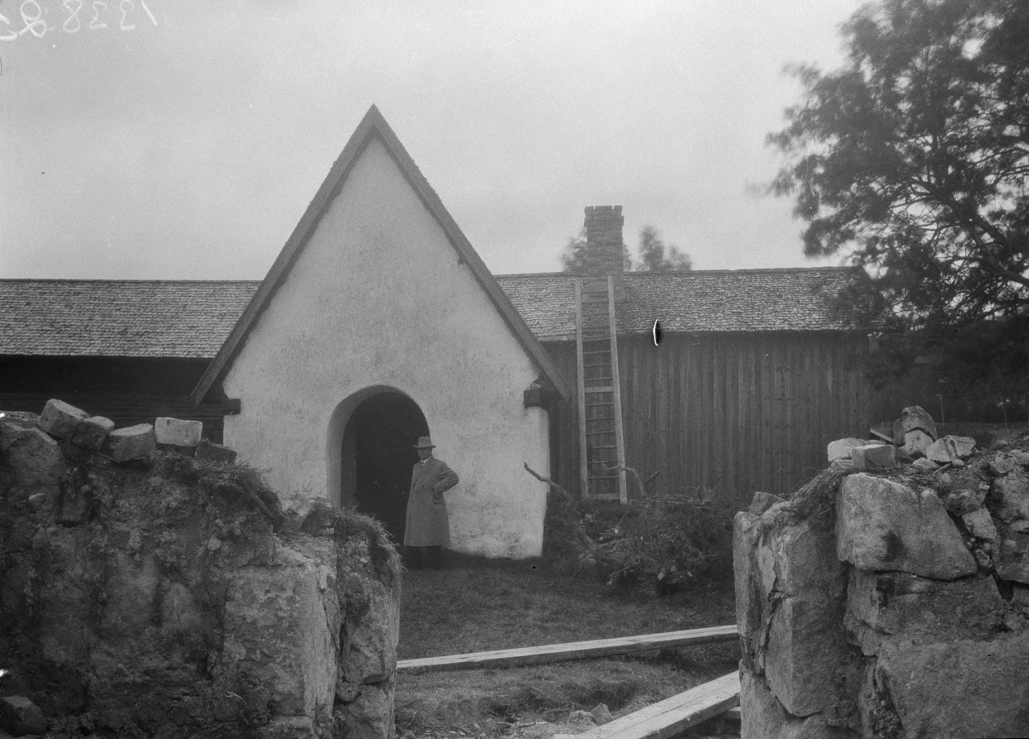 Bertil Berthelson, Bjärtrå kyrkoruin