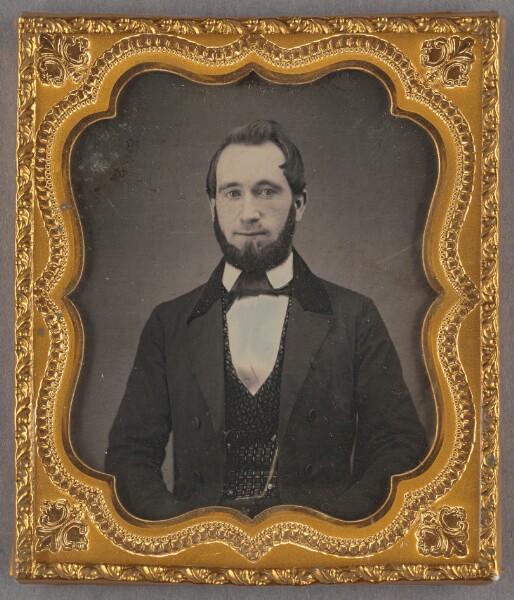 Unknown, [Portrait of an Unidentified man with an Amish-like beard]
