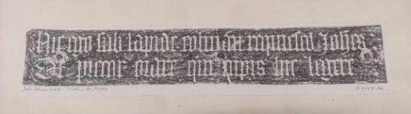 Unknown, Print