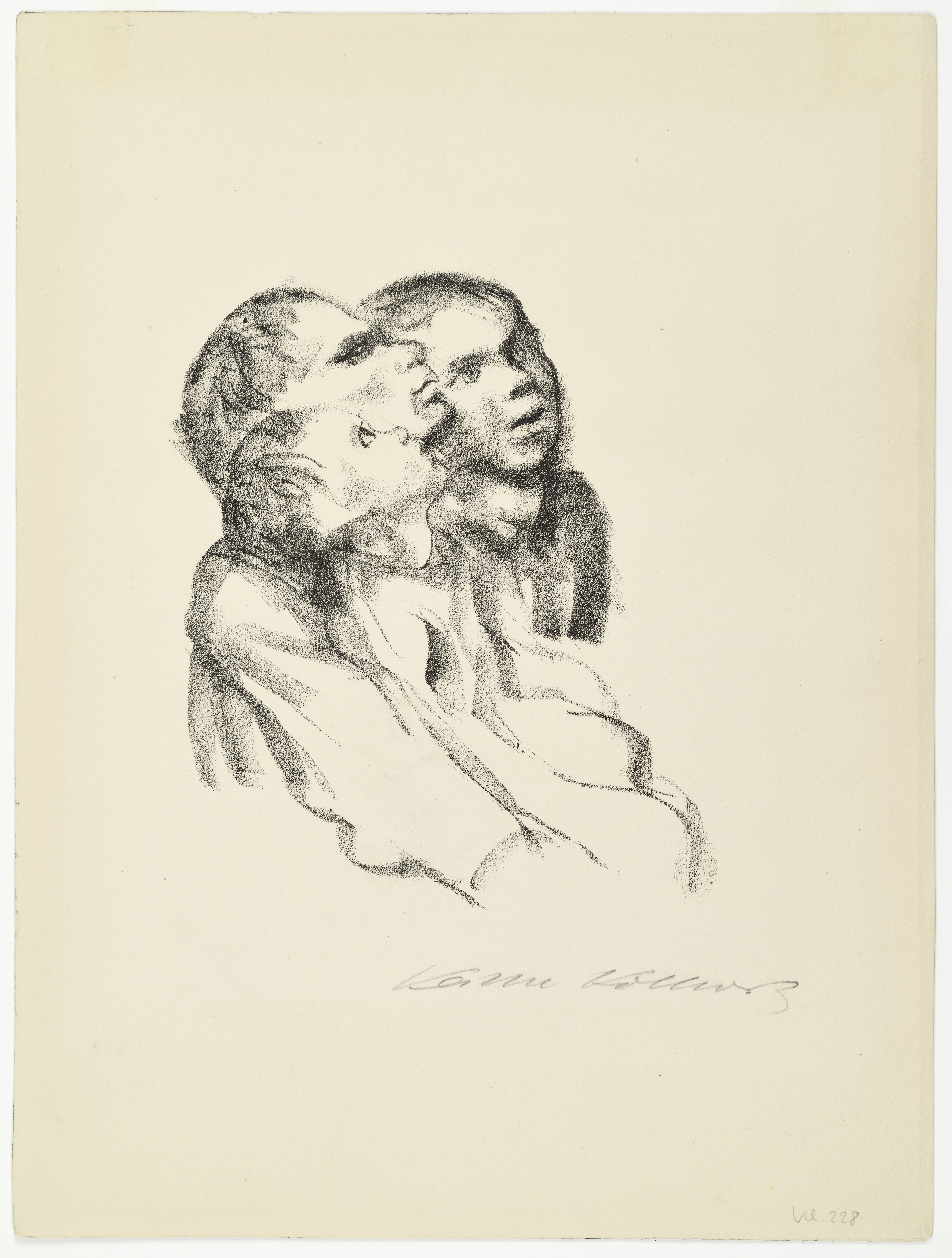 Unknown artist, "Zuhörende"
