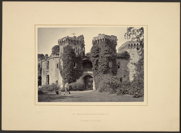 Francis Bedford, Raglan Castle, Principal Front, No. 2