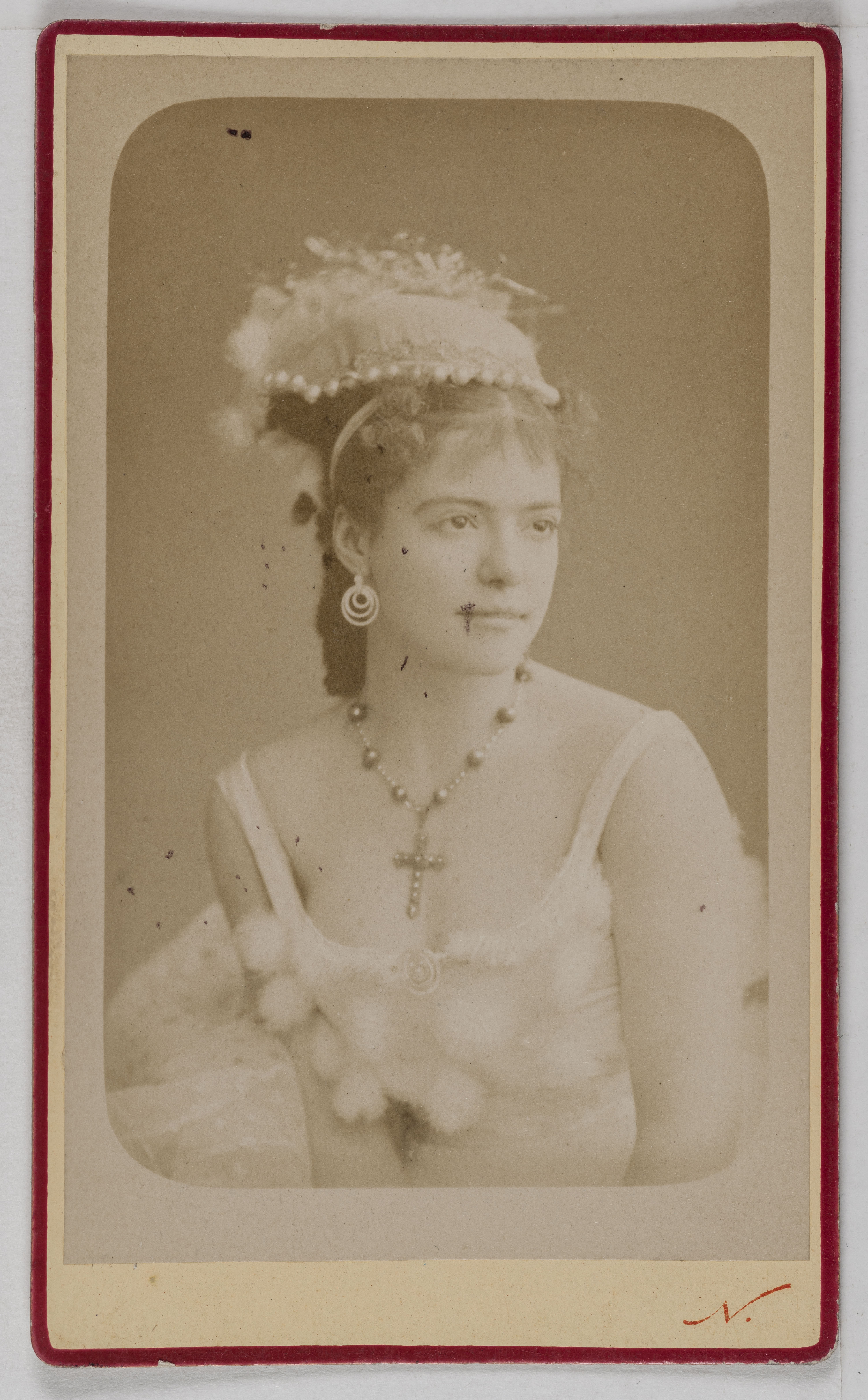 Atelier Nadar, Portrait de Maillart, (actrice)