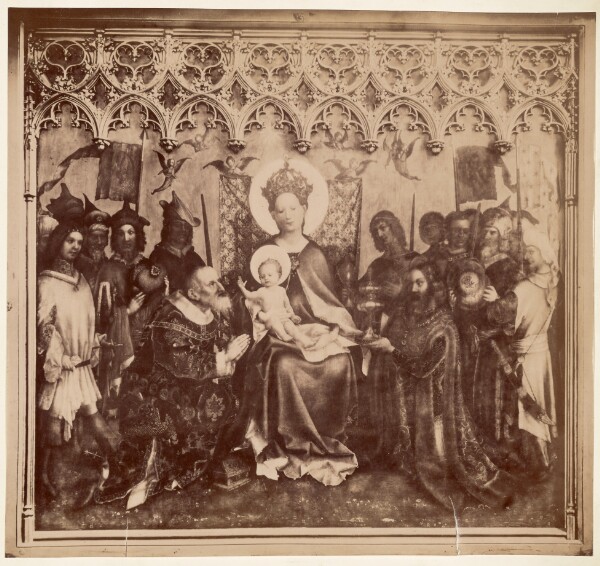Unknown, [Altarpiece of the Patron Saints of Cologne by Stefan Lochner, side panel]