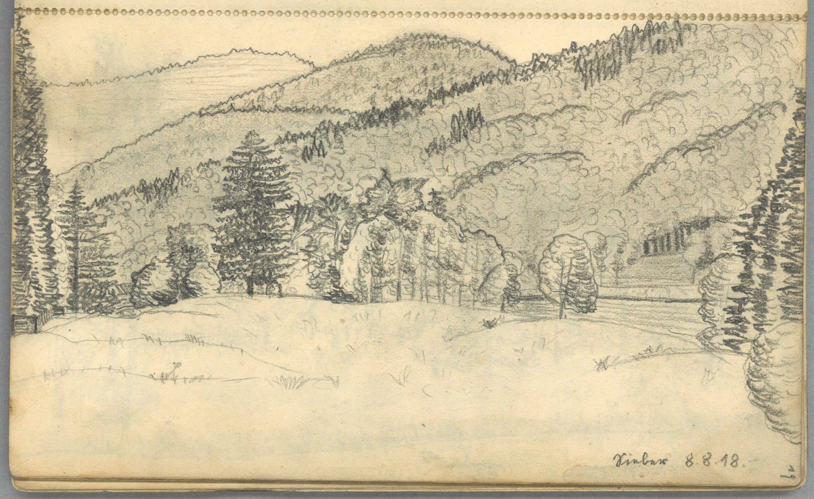 Margarete Wendel, Sieber (Harz): Landschaft