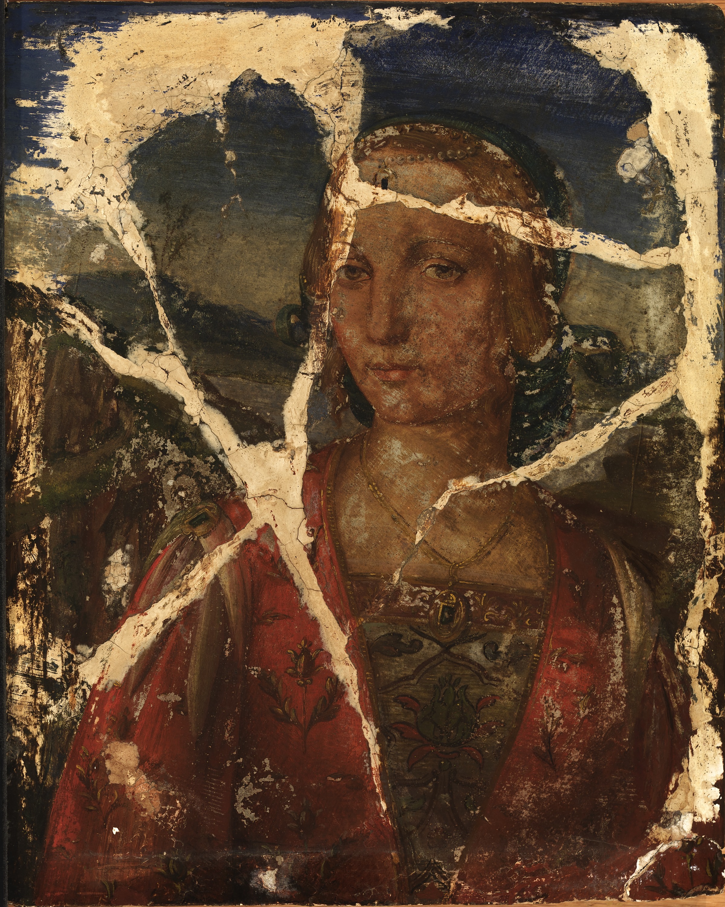 Unidentified, Head of a Young Woman