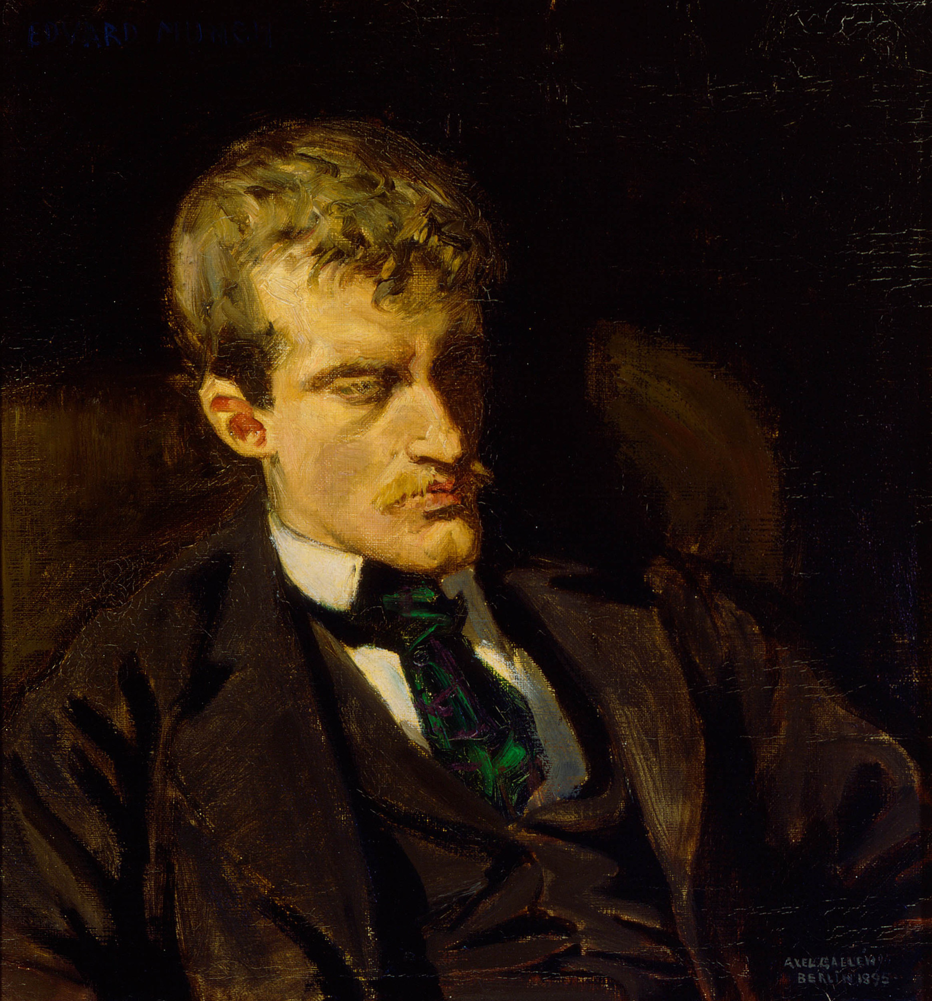 Akseli Gallen-Kallela, Portrait of Edvard Munch