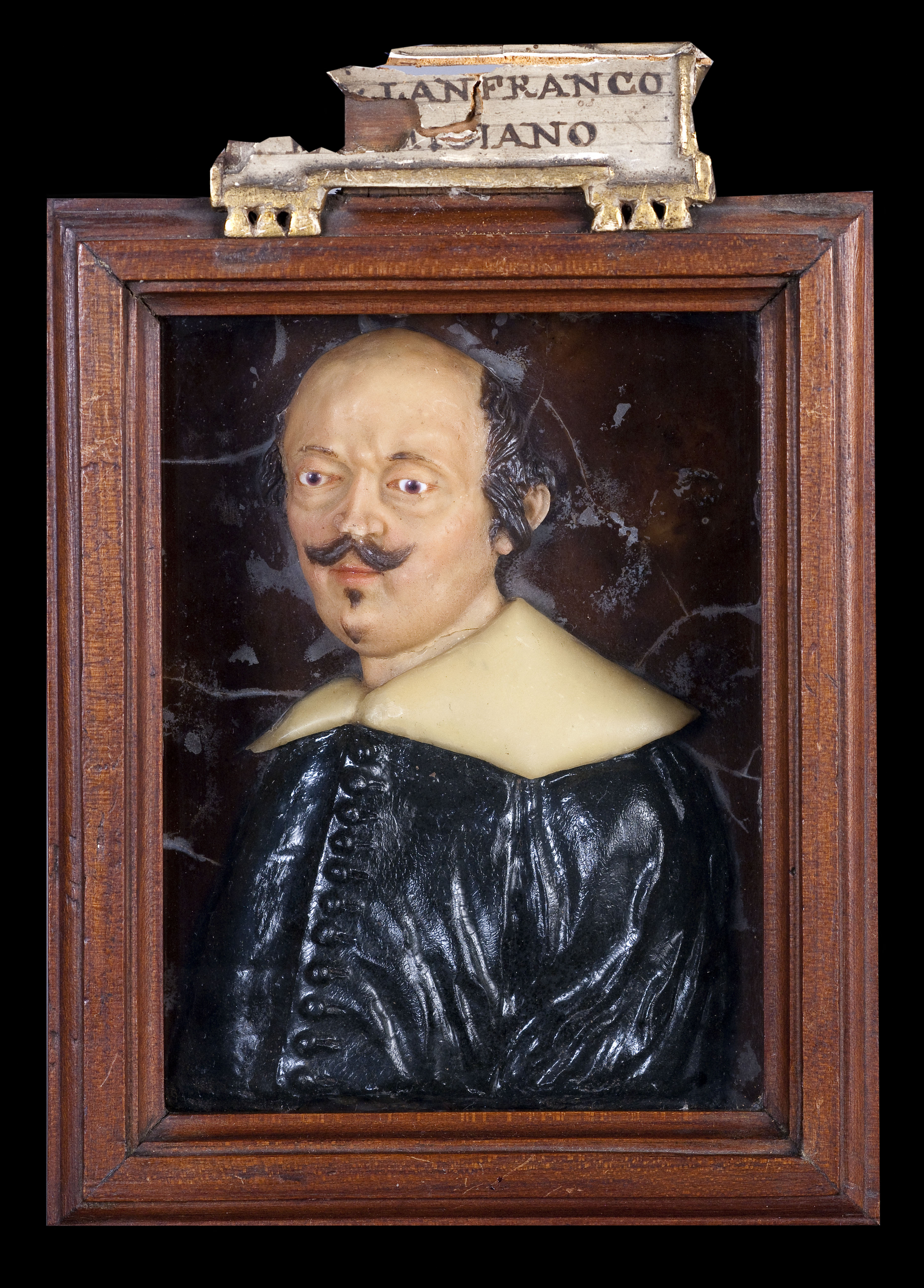 Anonyme, Portrait de Giovanni Lanfranco (1580-1647), peintre italien