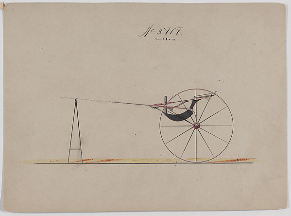 Brewster & Co., Design for Dog Cart or 2 Wheeler, no. 3818