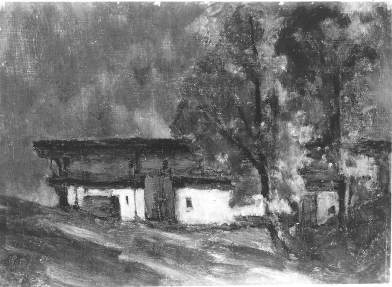 Carl Schuch, Bauernhaus