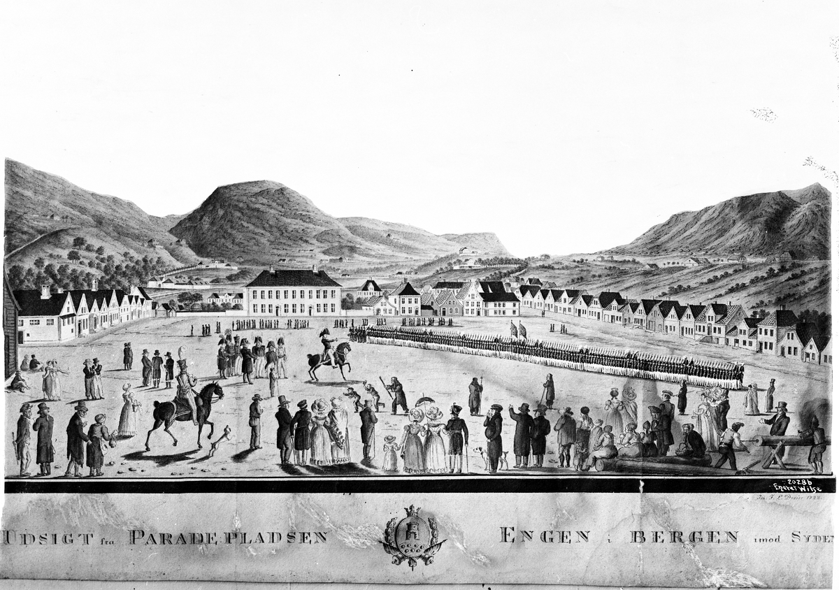 Anders Beer Wilse, Prot: Bergen Parade pladsen dreier 1728