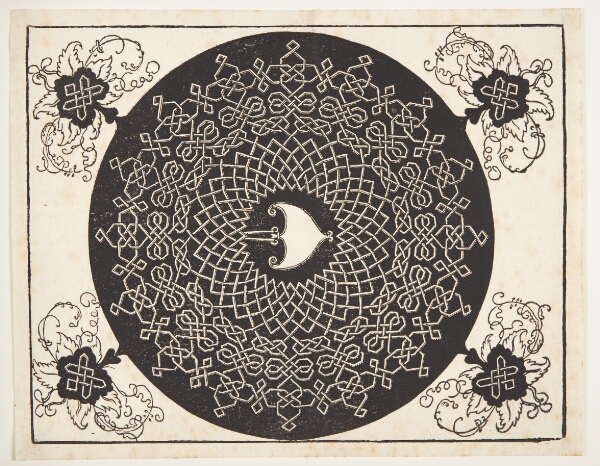 Albrecht Dürer, Knob med hjerteformet midte