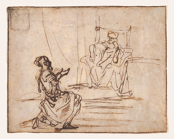 Gerbrand van den Eeckhout, Uriah before King David