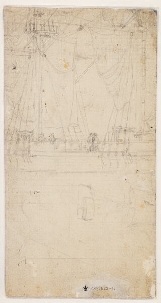 C.W. Eckersberg, Skib